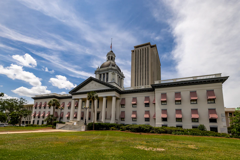 Florida State Capitol buildings in Tallahassee